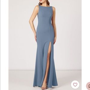 Dusty Blue Long Dress
